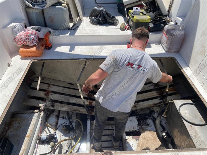 Instalación de tanques